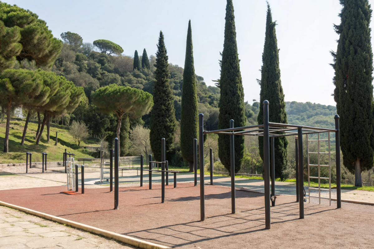 Parco calisthenics per allenamento a corpo libero a Perugia